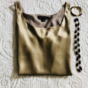 Neiman Marcus Luxurious Silk Tank